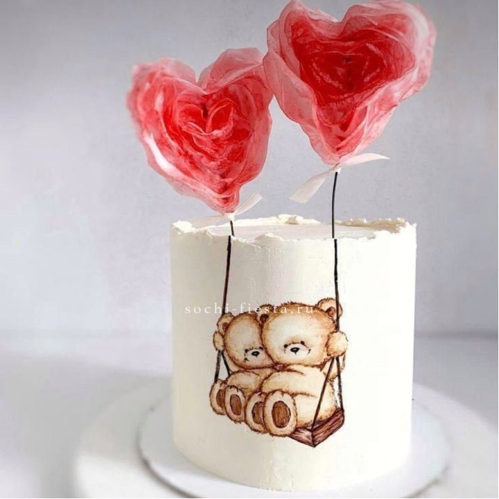 Торт "Love YOU" в Сиде